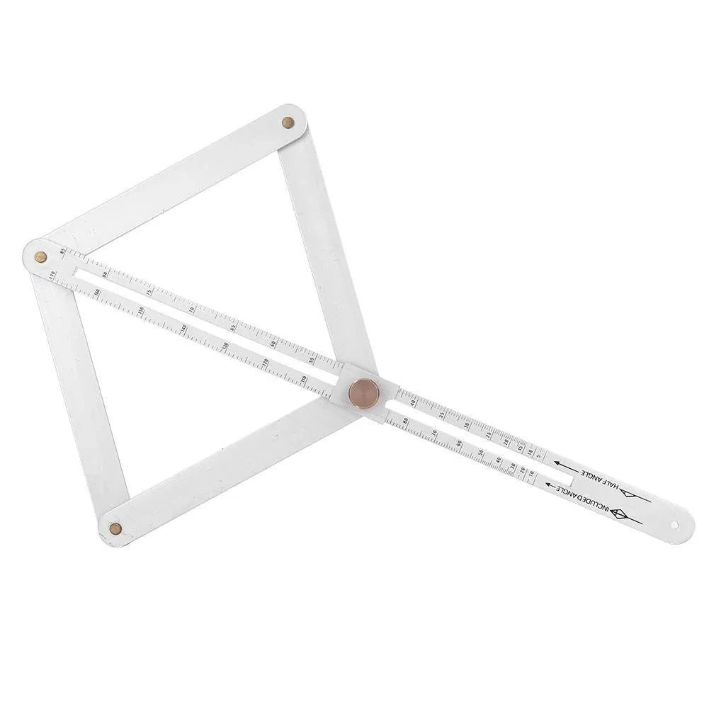 Corner Angle Gauge Stainless Steel Secure Locking 10°-170° Scale