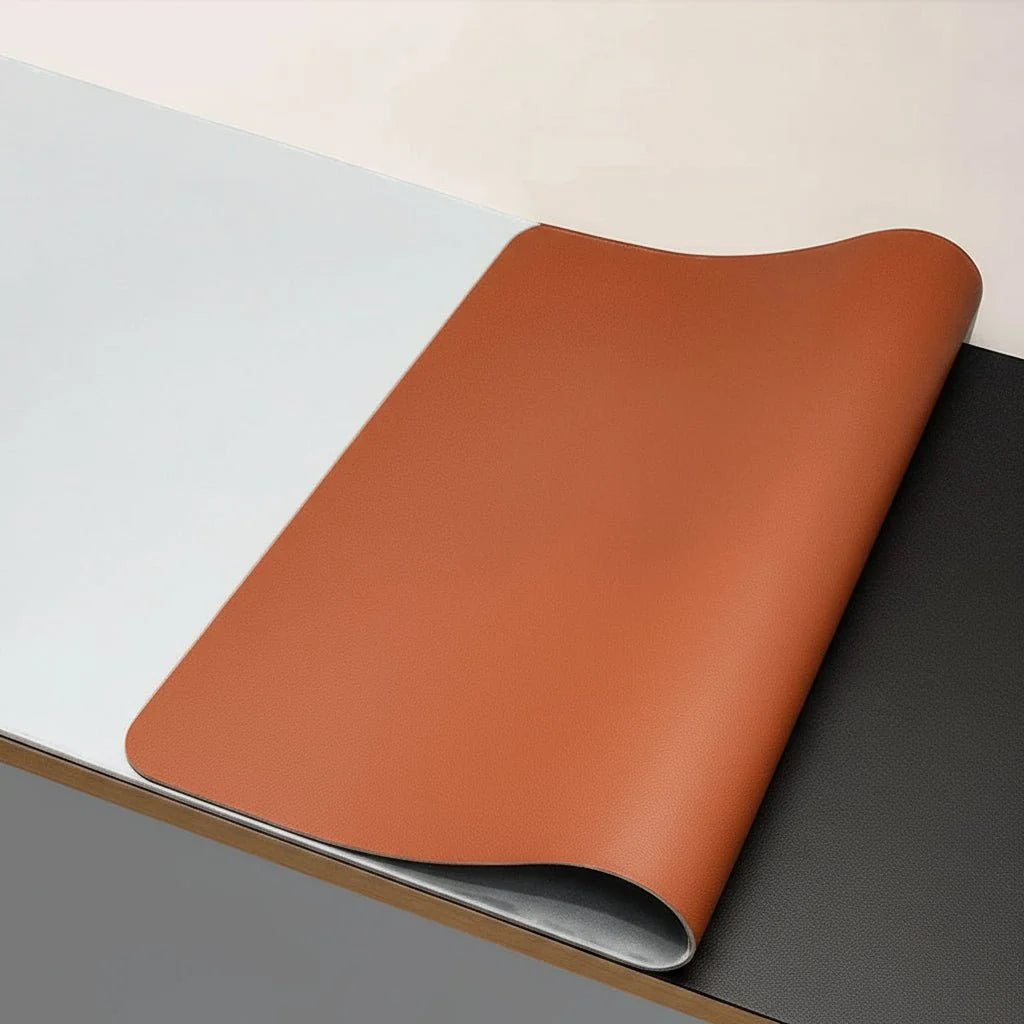 Desk Mat PU Leather Non-Slip Water-Repellent & Scratch-Resistant