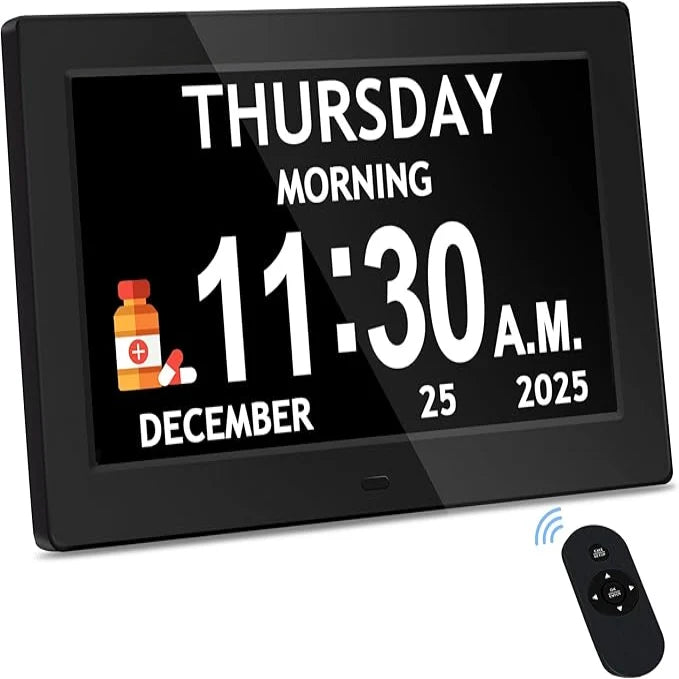 Digital Routine Clock Large Display Eight Activity Reminders