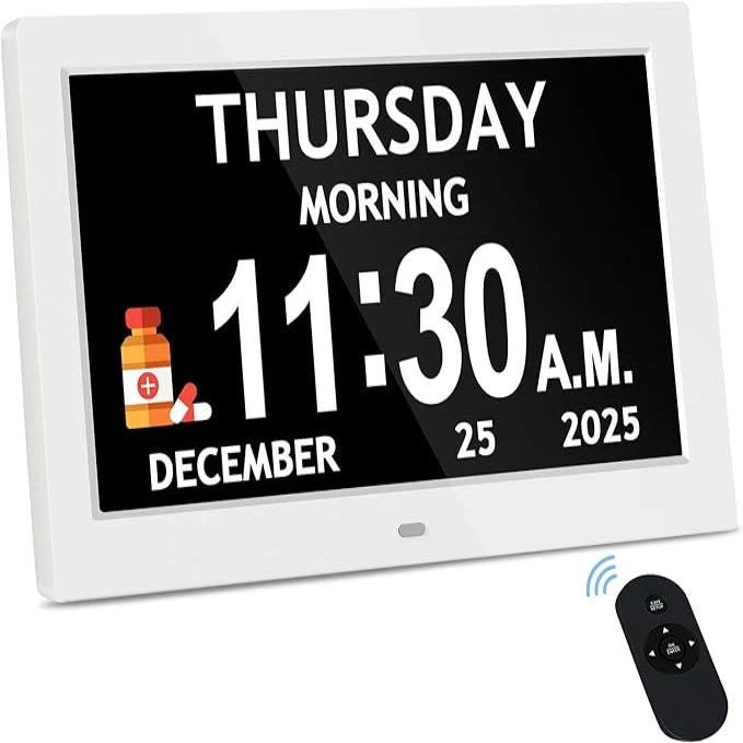 Digital Routine Clock Large Display Eight Activity Reminders