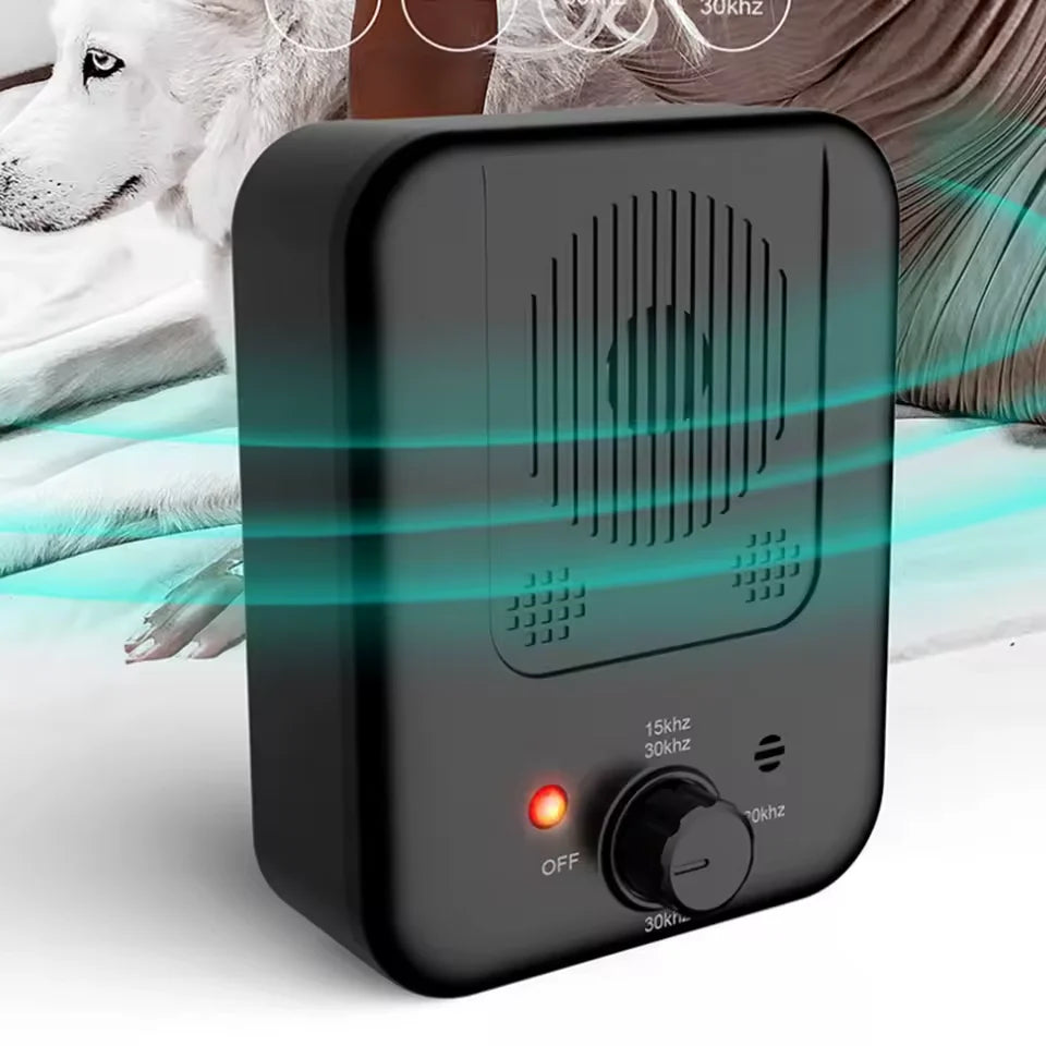 Dog Bark Deterrent Ultrasonic USB Rechargeable Waterproof