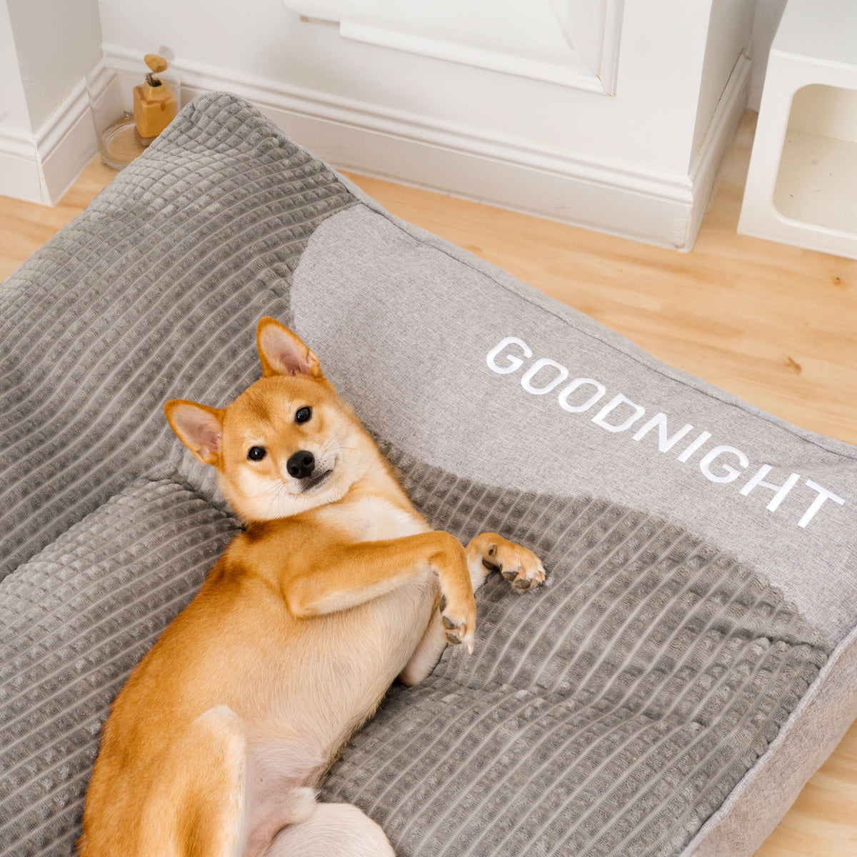 Dog Bed Orthopedic Raised Edges Removable & Machine-Washable Cover