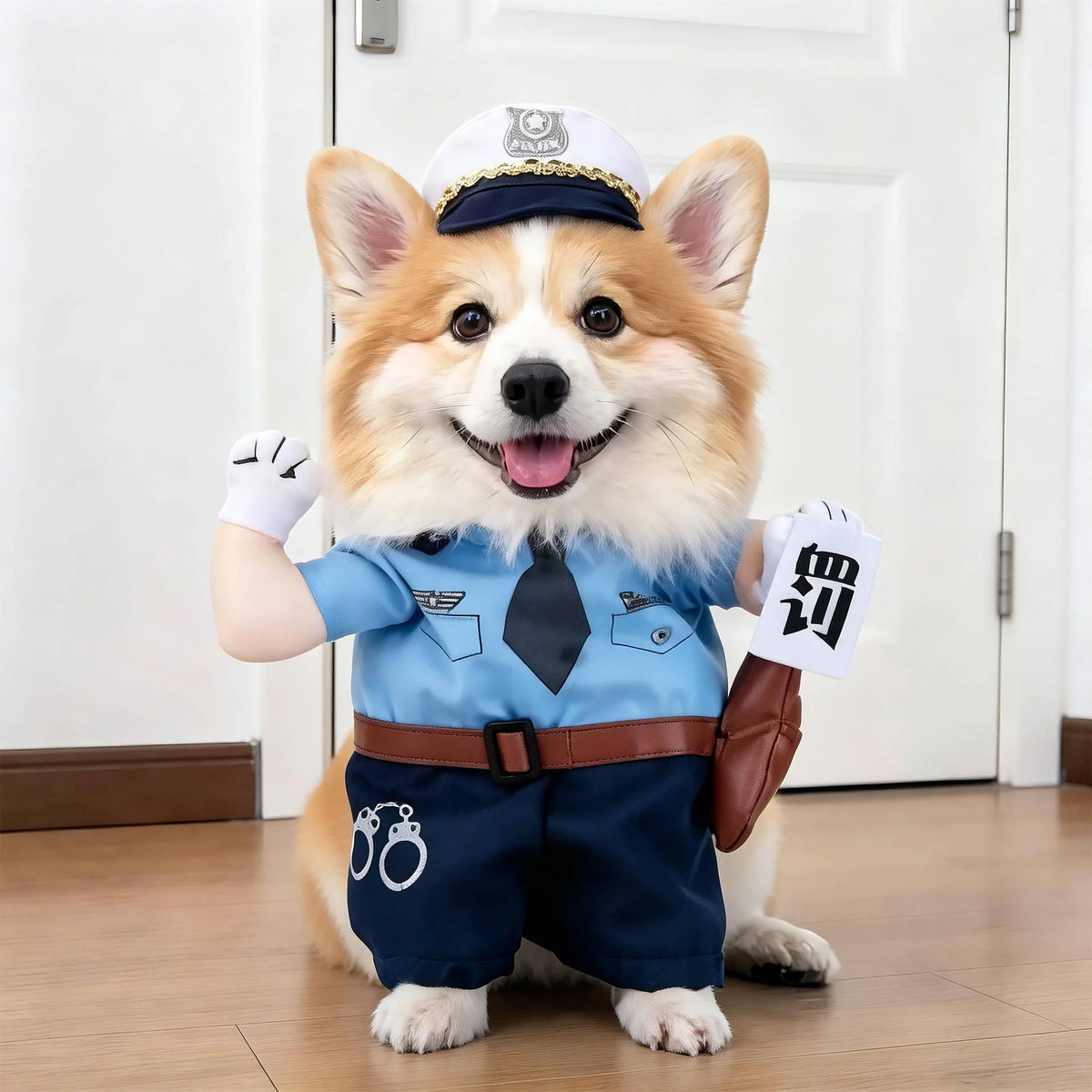 Dog Costume 3D Skeleton Illusion Padded Arms