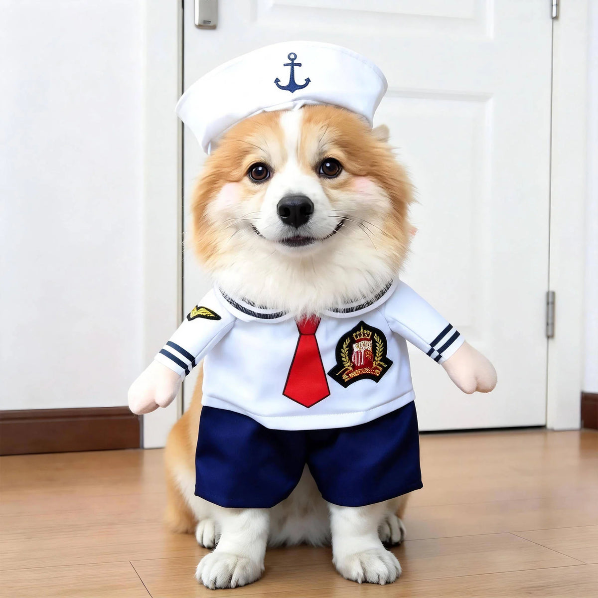 Dog Costume 3D Skeleton Illusion Padded Arms