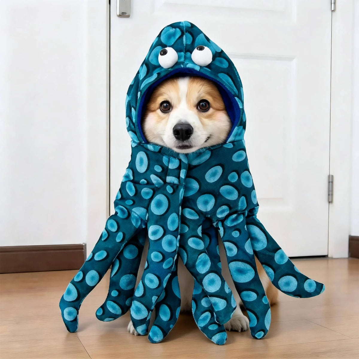Dog Costume 3D Skeleton Illusion Padded Arms