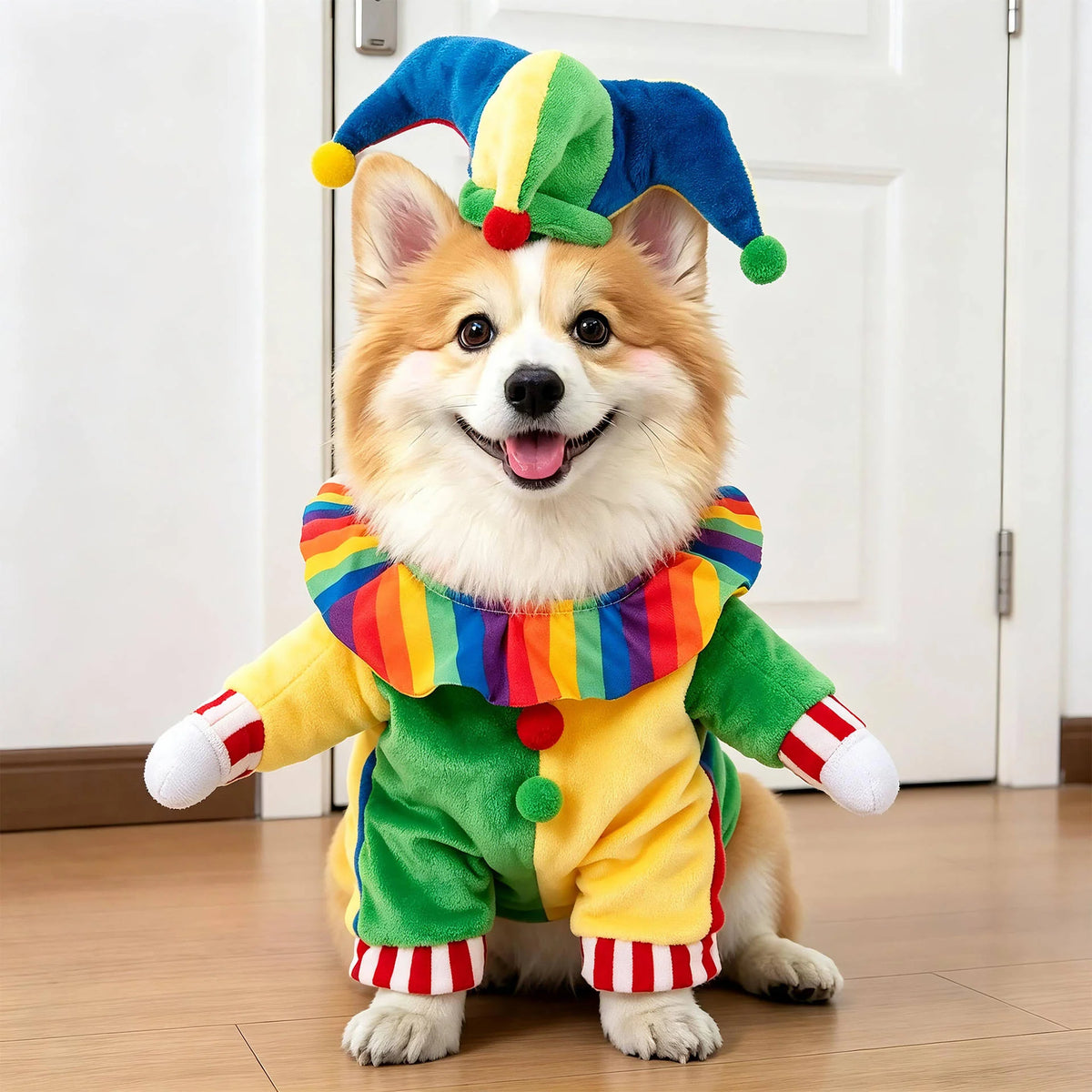 Dog Costume 3D Skeleton Illusion Padded Arms
