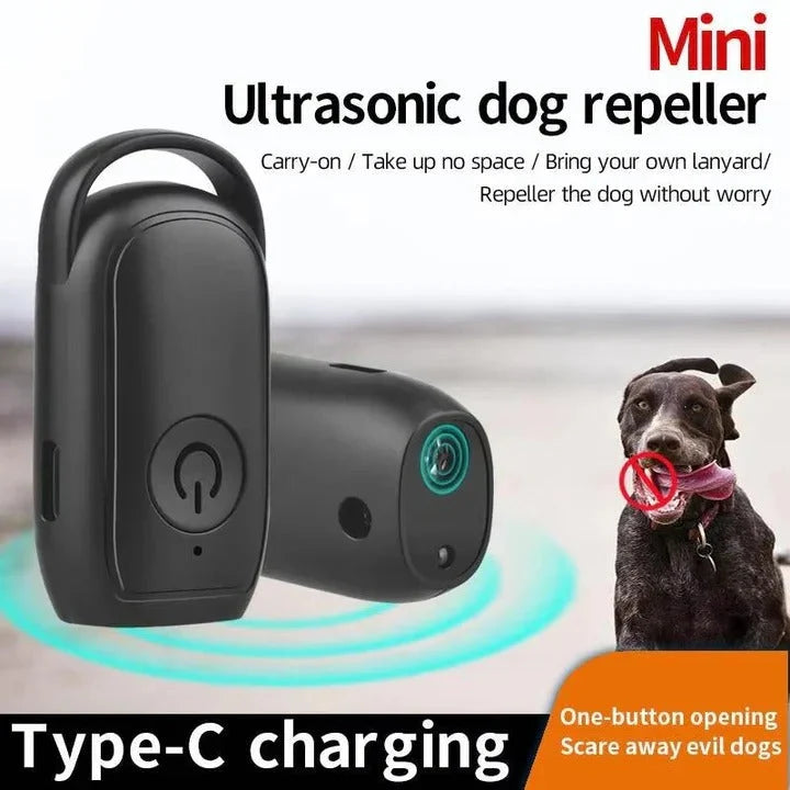 Dog Repeller Pocket-Sized Ultrasonic 10-Yard Range