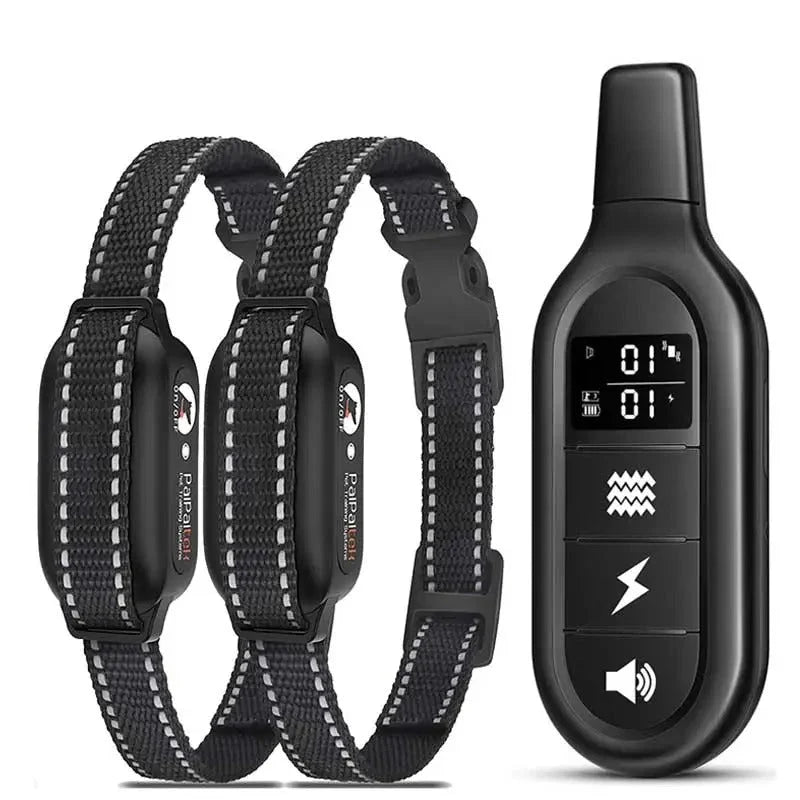 Dog Training Collar Remote Control Water-Resistant USB Rechargeable