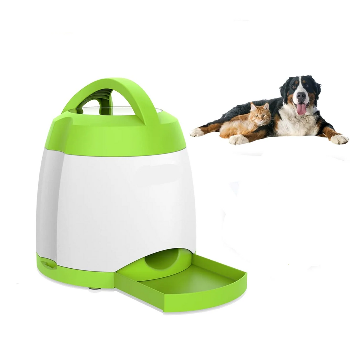 Dog Treat Dispenser Remote-Controlled Adjustable Portions 164-Foot Range