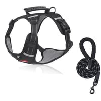 Dog Vest Gentle No-Pull 360° Reflective Adjustable Fit