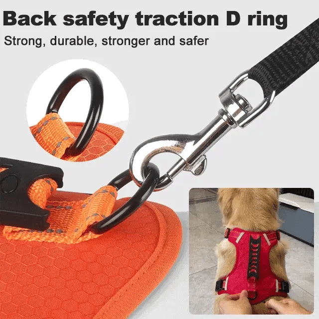 Dog Vest Gentle No-Pull 360° Reflective Adjustable Fit