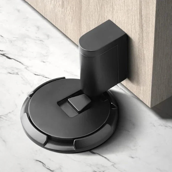 Door Stopper Adjustable Adhesive or Screw Mount Fits Gaps up to 0.98 Inches