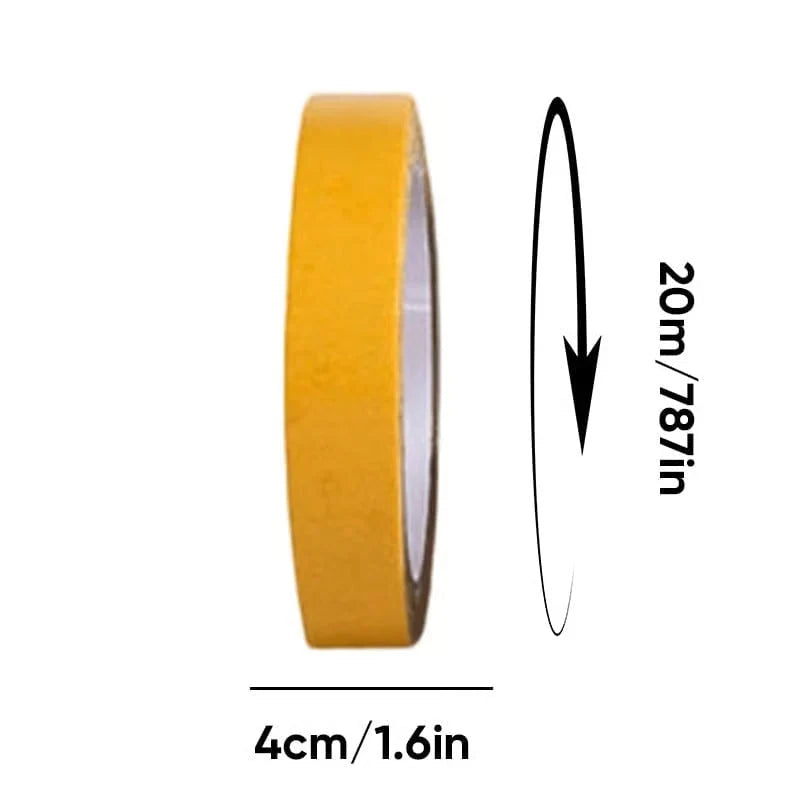 Double-Sided Tape Tear-Resistant Fabric Residue-Free 20m Roll