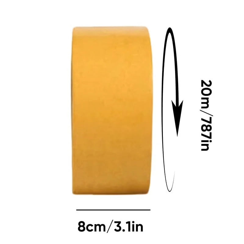 Double-Sided Tape Tear-Resistant Fabric Residue-Free 20m Roll