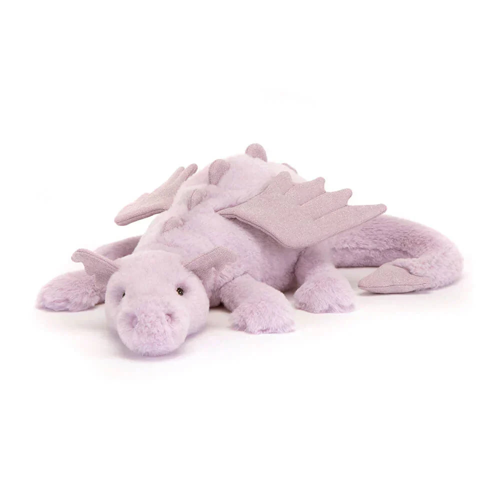 Dragon Plush Toy Extra-Soft With Embroidered Face & Wings