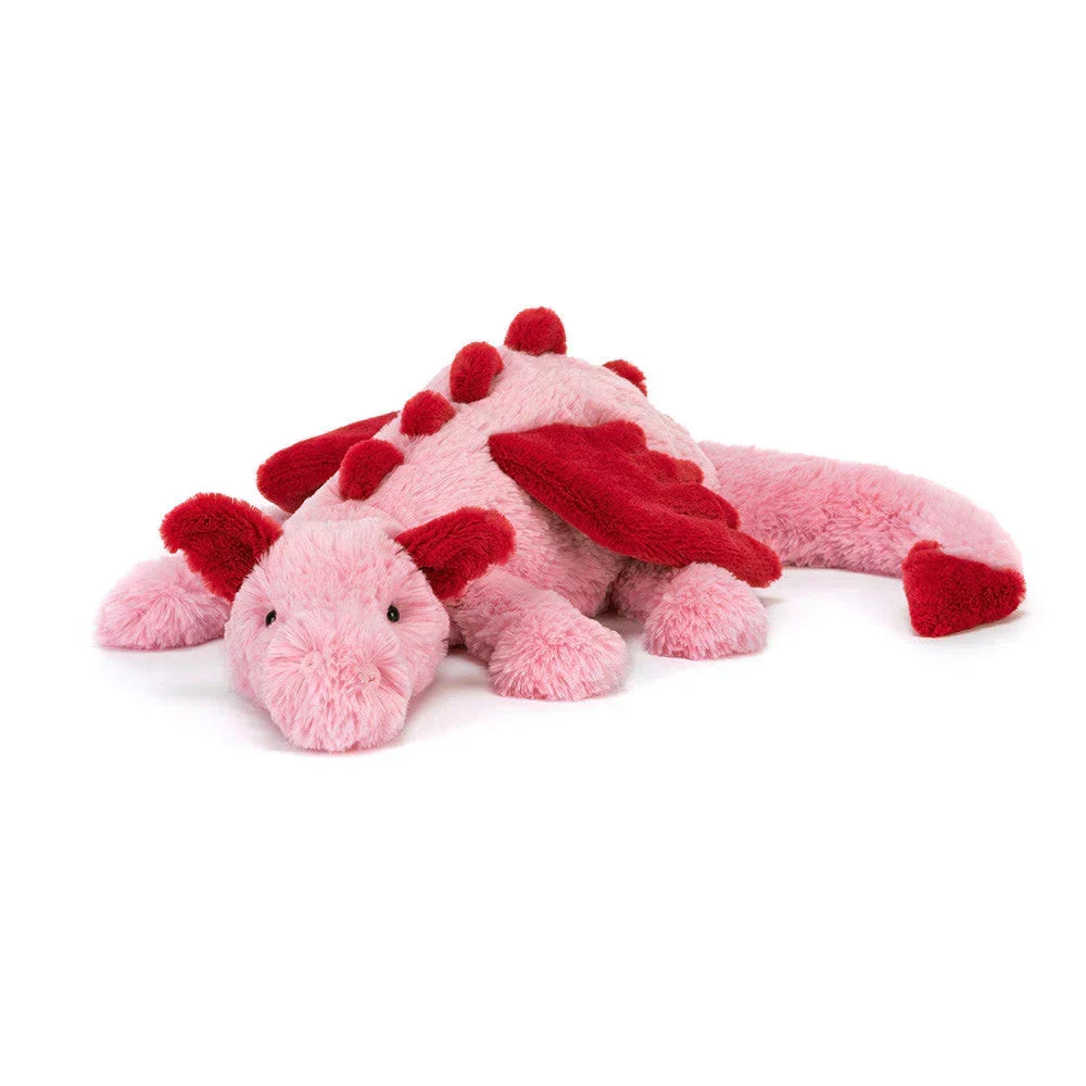 Dragon Plush Toy Extra-Soft With Embroidered Face & Wings