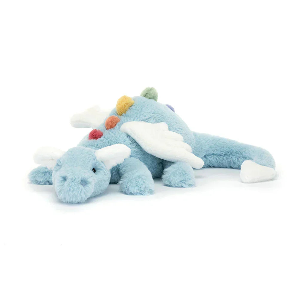 Dragon Plush Toy Extra-Soft With Embroidered Face & Wings