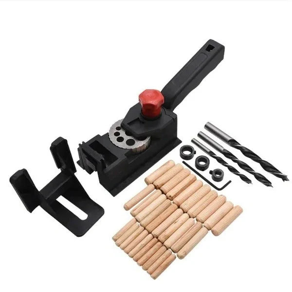 Drill Guide 90-Degree Adjustable Fence Depth Stop
