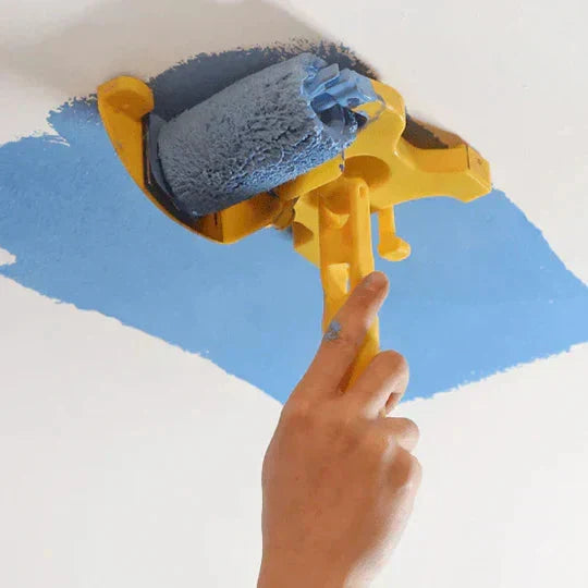 Edging Roller Set Integrated Paint Guard & Detail Brush