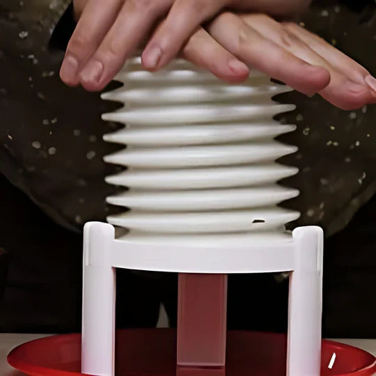Egg Peeler Manual Press Compact & Portable