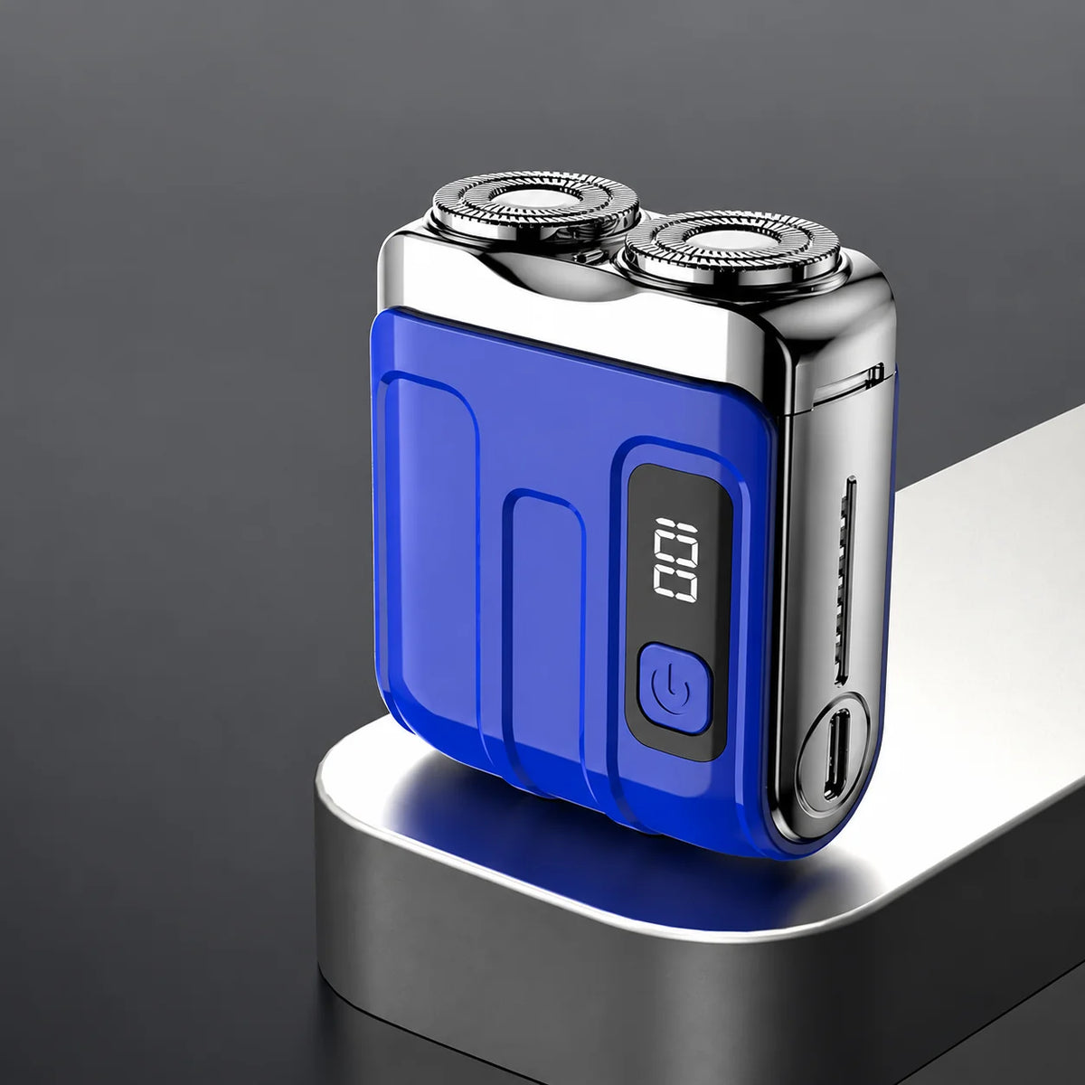Electric Shaver Dual Head & Beard Sensor USB Rechargeable
