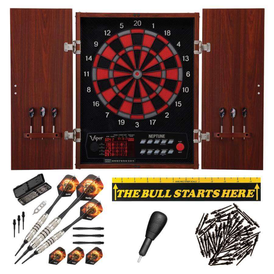 Electronic Dartboard Regulation 15.5 Inch Cabinet Bundle