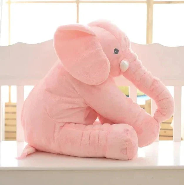 Elephant Plush Pillow Ultra-Soft Reinforced Seams