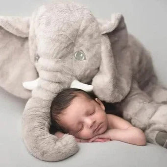 Elephant Plush Pillow Ultra-Soft Reinforced Seams