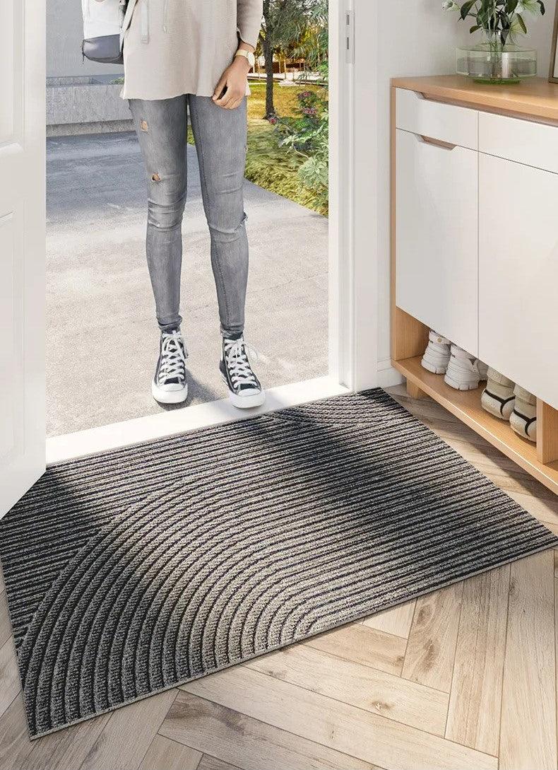 Entryway Doormat Dirt-Trapping Non-Slip PVC