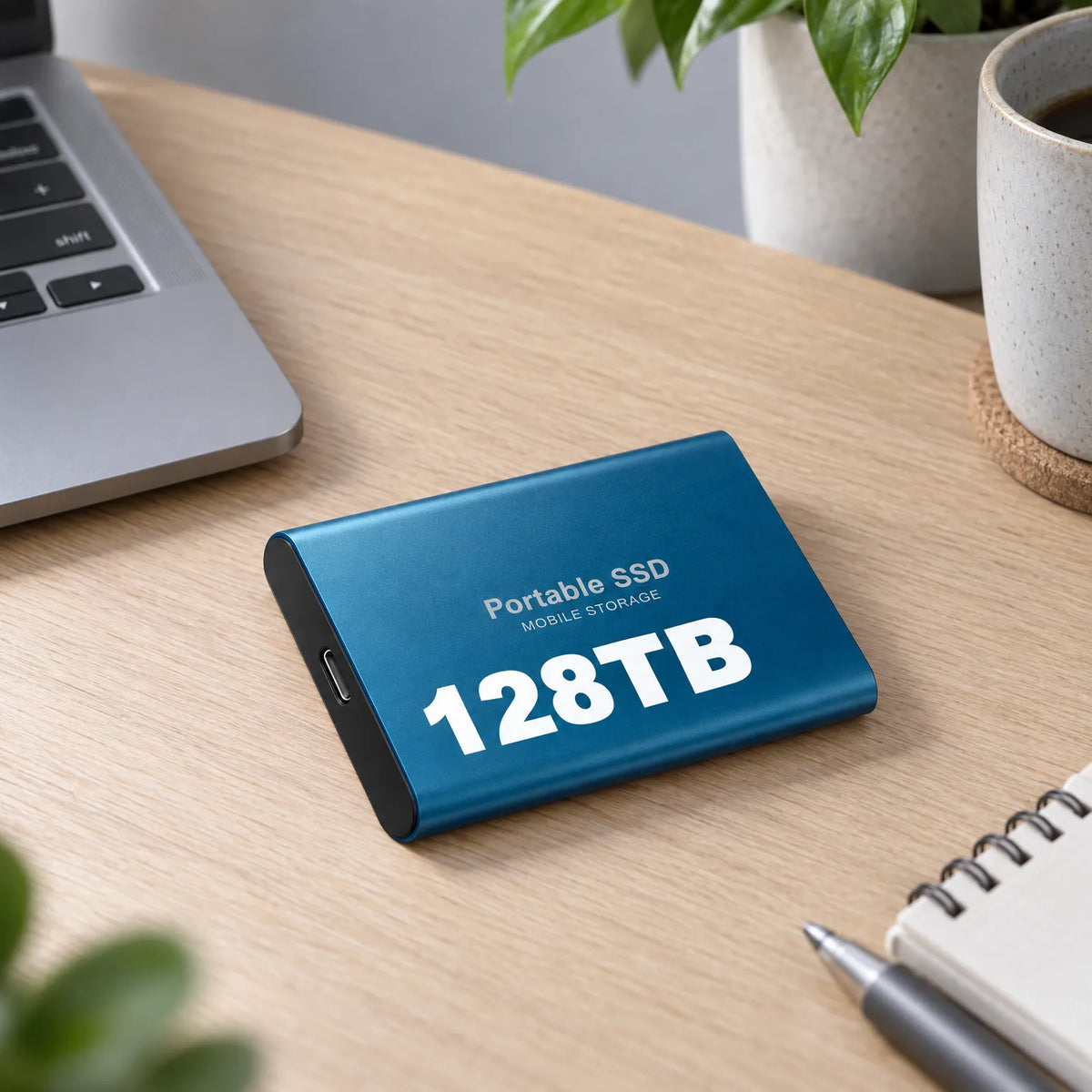 External SSD 128 TB Shock-Resistant 540 MB/s
