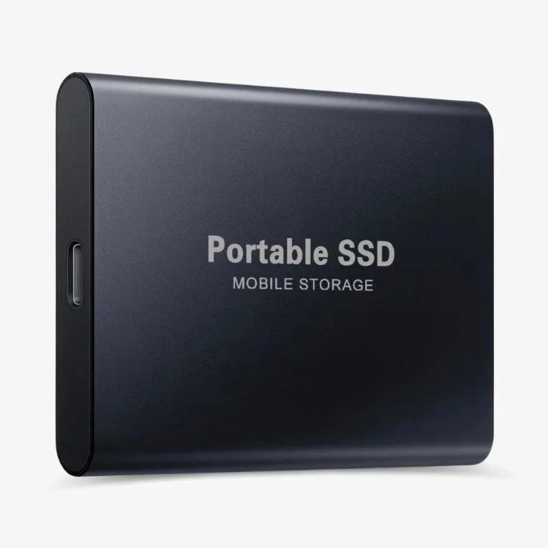 External SSD 128GB USB-C 520 MB/s Shockproof Aluminum