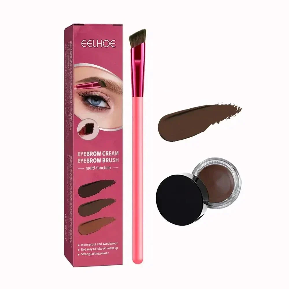Eyebrow Brush Ultra-Fine Tapered Tip Ergonomic Handle