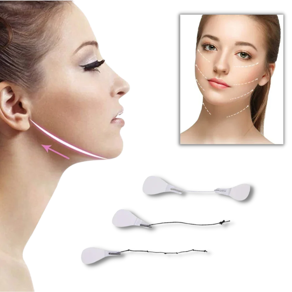 Facial Lift Stickers Reusable Skin-Safe Set of 40