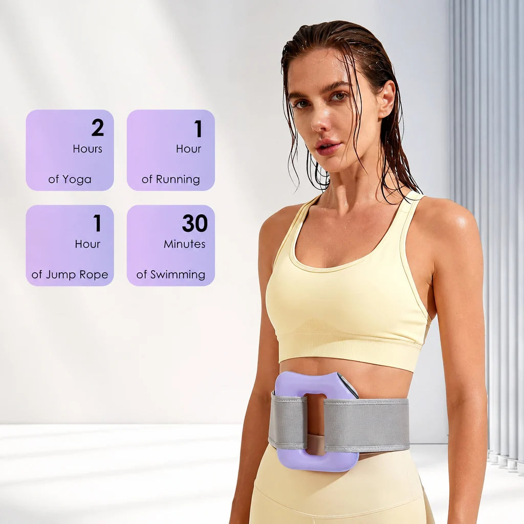 Fascia Ring Massager Hands-Free Adjustable Strap