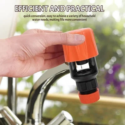 Faucet Adapter Universal Tool-Free Fits Up To 33 mm