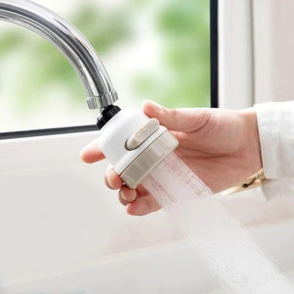 Faucet Sprayer Attachment 360° Rotation Extendable Three Spray Modes