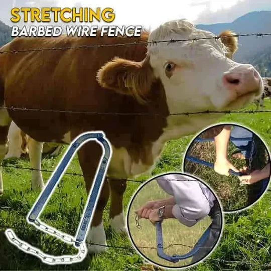 Fence Repair Tool Heavy-Duty Steel Lever Action