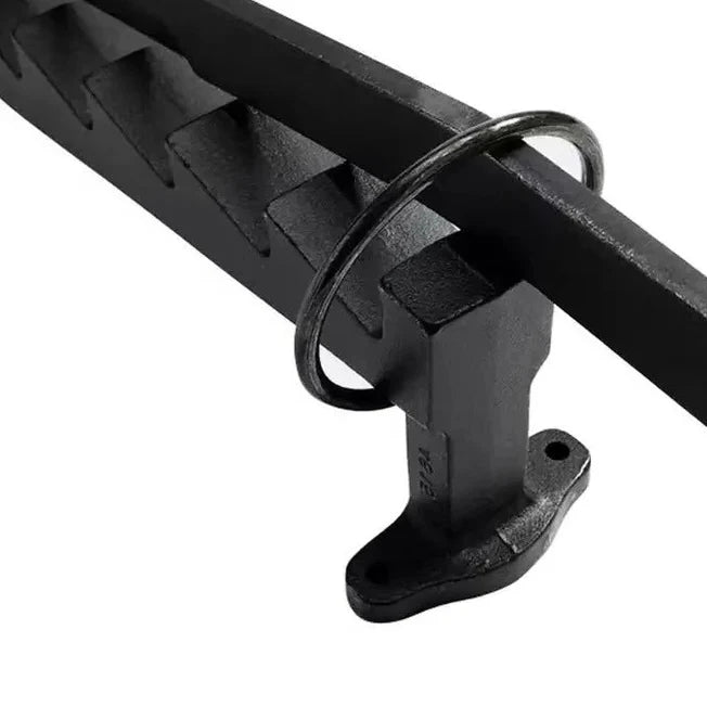 Firewood Splitter Wall-Mounted Carbon Steel Manual Lever