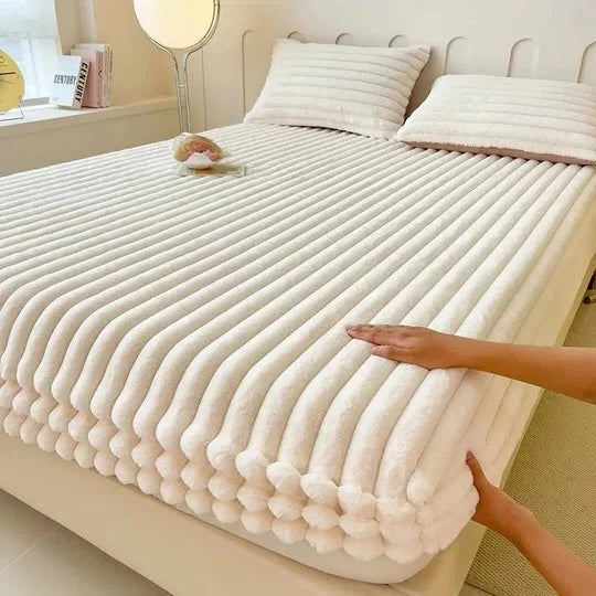 Fitted Bed Sheet Twin Deep Pocket Breathable