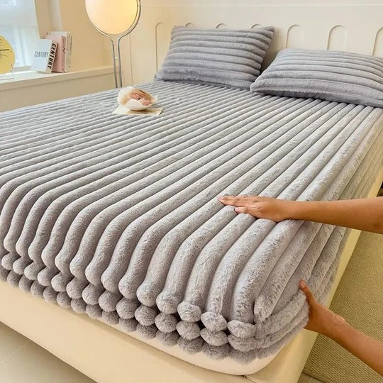 Fitted Bed Sheet Twin Deep Pocket Breathable