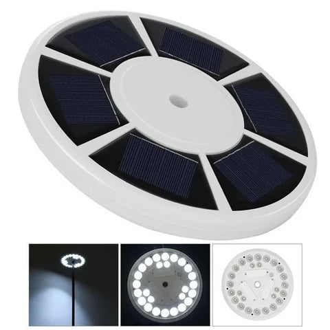 Flagpole Light Solar Dusk-To-Dawn 700 Lumens