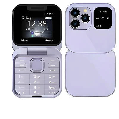 Flip Phone Dual SIM Foldable Design Long Battery Life