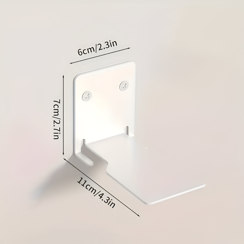 Floating Shelf Invisible Bracket Painted Iron Wall-Mounted