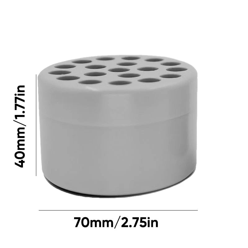 Flower Stem Holder Spiral Multi-Channel ABS-TPE Set of 2