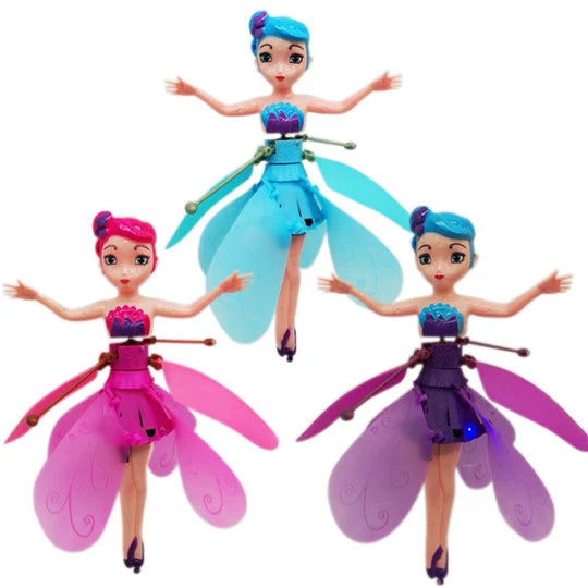 Flying Fairy Toy Motion-Sensor LED USB Rechargeable