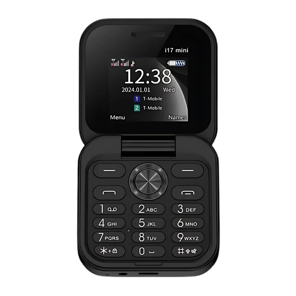 Folding Cell Phone Dual Nano SIM All-Day Battery