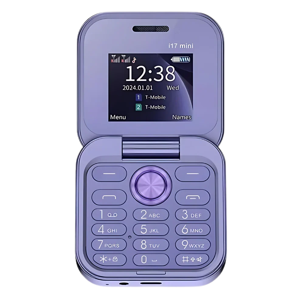 Folding Cell Phone Dual Nano SIM All-Day Battery