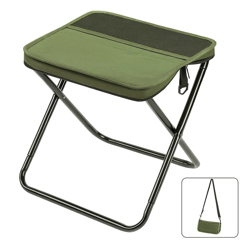 Folding Chair Backpack Waterproof Lightweight, Quick-Fold