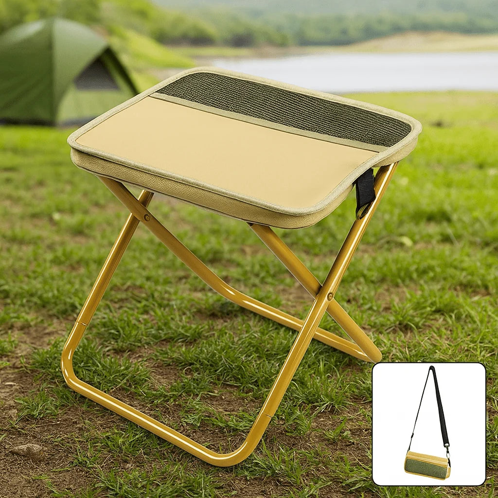 Folding Chair Backpack Waterproof Lightweight, Quick-Fold