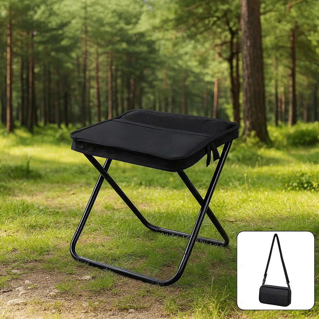 Folding Chair Backpack Waterproof Lightweight, Quick-Fold